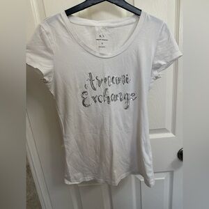 ARMANI EXCHANGE SEQUIN TOP